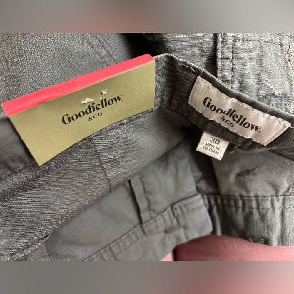 Gray Utility Shorts - Picture 4 of 6
